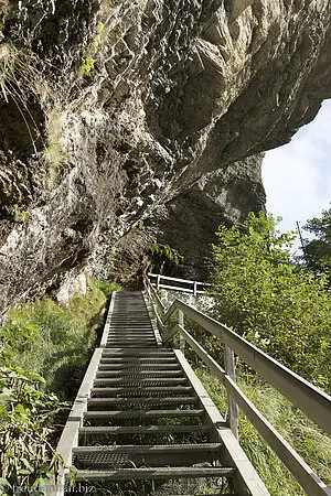 Treppenweg beim Reichbachfall