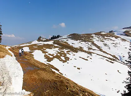 Winterliche Runde ab Üetliburg auf den Tanzboden