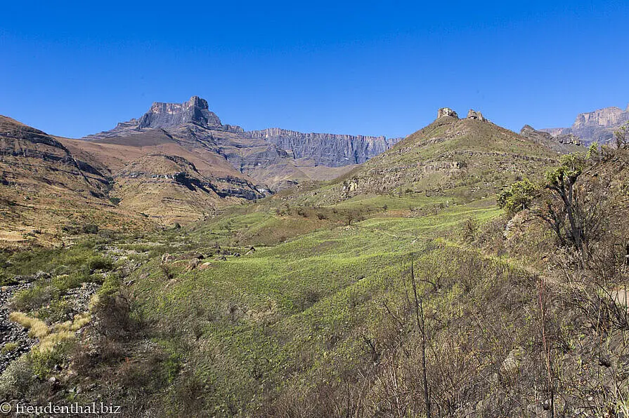 Wanderung Tugela Gorge