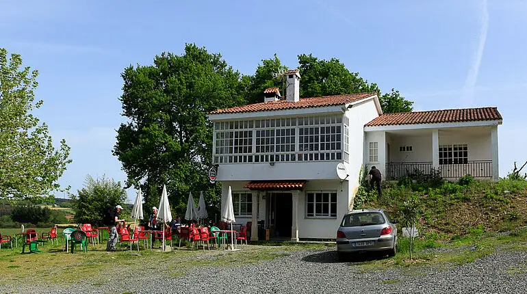 Restaurant auf dem Camino Francés nahe Arzúa