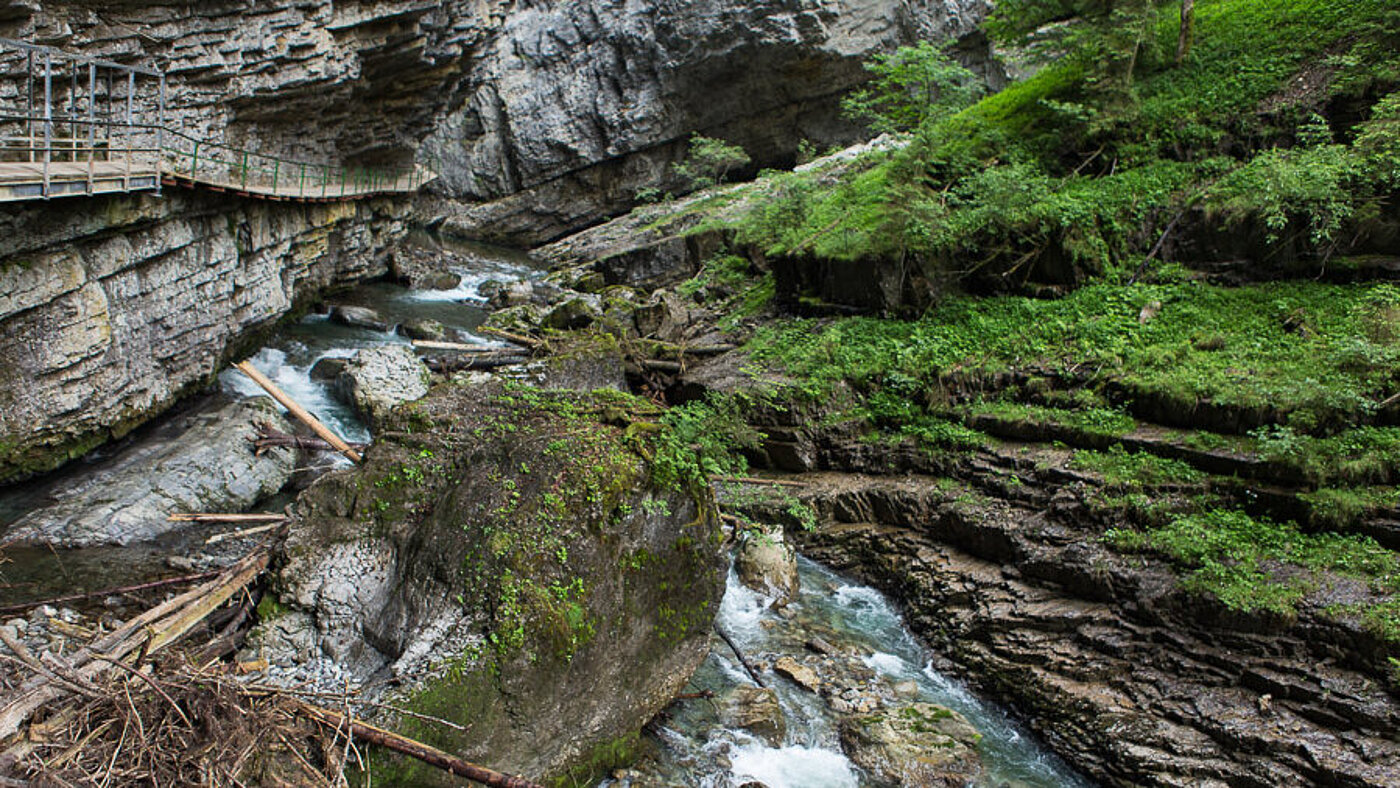 Breitachklamm oder auch Höllenschlucht des Allgäu