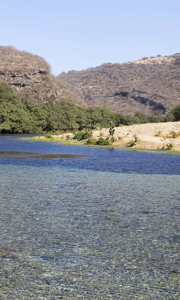 beim Wadi Darbat im Oman