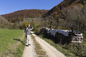 Wanderweg von Degenfeld zum Furtlepass