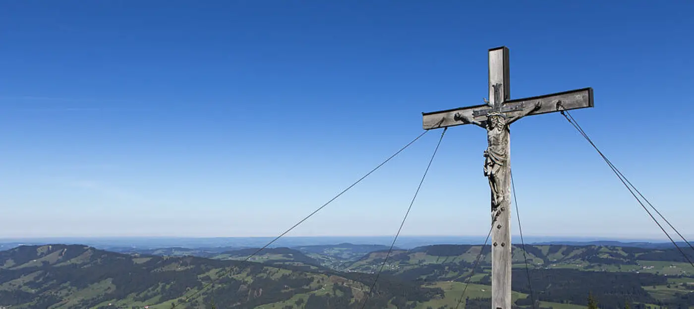 Gipfelkreuz vom Immenstädter Horn