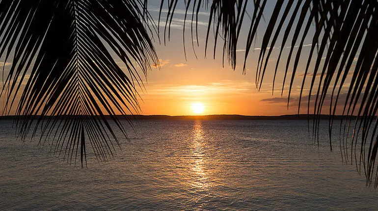 Sonnenuntergang beim Hotel Jagua - Cienfuegos - Kuba