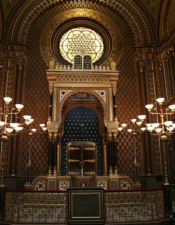 Altar der Spanischen Synagoge in Prag