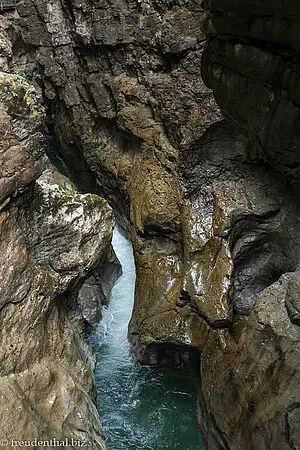 Tosender Fluss in der Breitachklamm