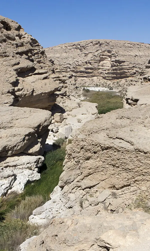 Beim Wadi Ayun im Oman