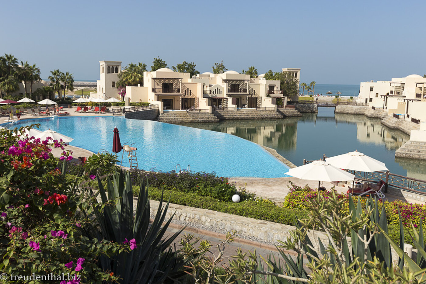 Laguna Pool im Rotana Resort