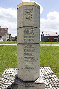 Stauferstele in Justingen